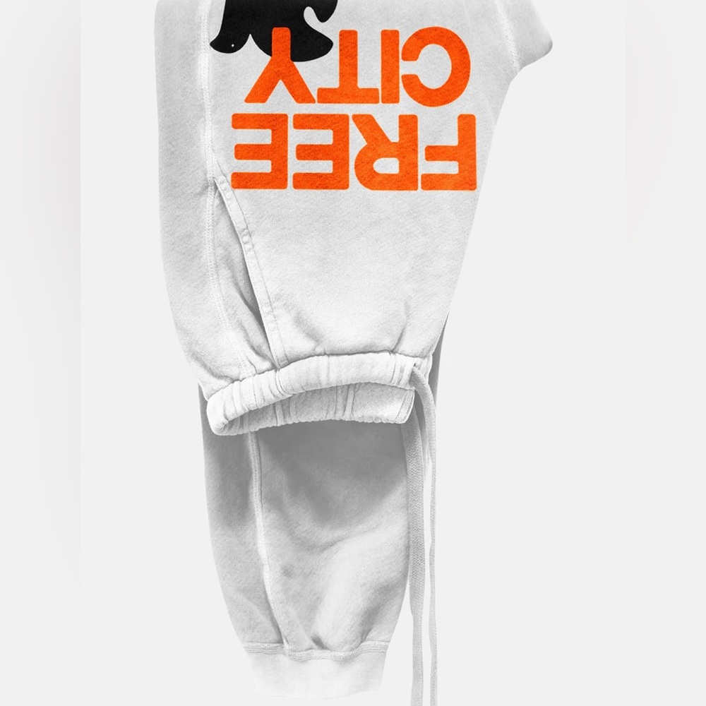 FREECITYLARGE SUNFADES POCKET SWEATPANT CHALK ELECTRIC